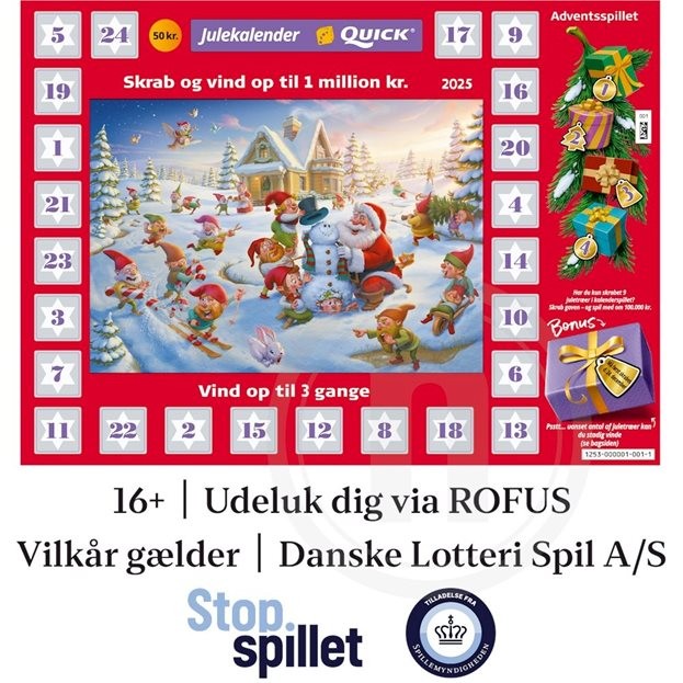 Julekalender Skrab